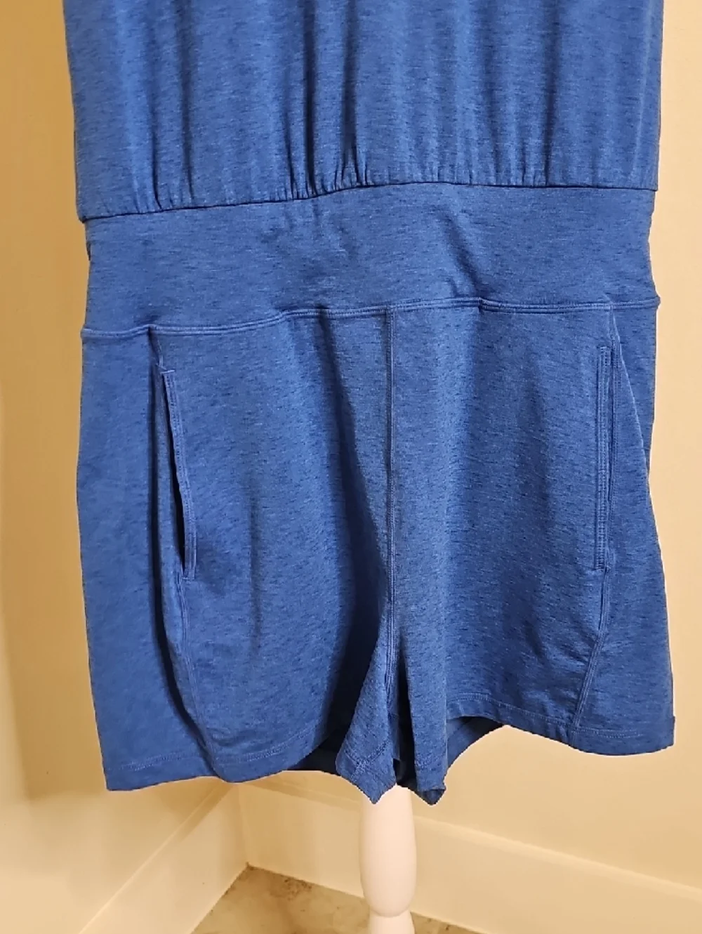 Sweaty Betty Gary Sleeveless Active Athleisure Romper in Blue Sz S, Women's 4/6 - Picture 3 of 9